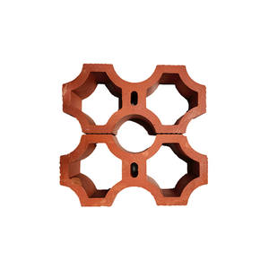 Brique d'argile de bloc de brise de terre cuite de décoration de <span class=keywords><strong>terrasse</strong></span> extérieure - Product Image 3