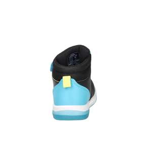 Sneakers Sonic per bambini, nere e blu, alte, con stampa del personaggio, per ragazzi, modello chunky. - Product Image 4