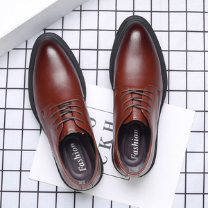 Formal lee Cooper 38-44 EVA Rubber <strong>Black</strong> Office <strong>Boots</strong> for <strong>Men</strong> Official Shoes for <strong>Men</strong> Wet Look <strong>Men's</strong> Leather Shoes - Product Image 5