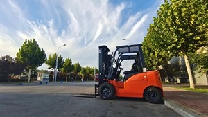 EVERLIFT 브랜드 1 년 보증 중량화물 터미널 핸들링 용 가솔린 지게차 - Product Image 6