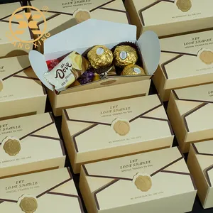 חם ביול מעטפת מחזור ולנטיין חג שוקולד ממתקי מתנת מעטפת תיבת עבור אריזה