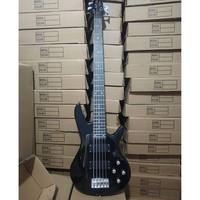 Guitare Basse 5 Cordes 2026 Tendance Corps en Peuplier Manche en Érable Personnalisée Vente en Gros Professionnelle Finition Brillante