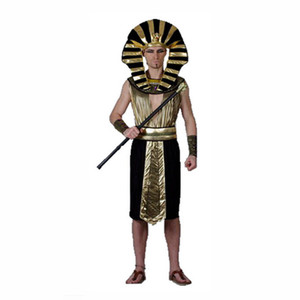 Conjunto de <span class=keywords><strong>disfraz</strong></span> de la Reina del Faraón egipcio auténtico, <span class=keywords><strong>disfraz</strong></span> de fiesta temática, disfraces de Cosplay de <span class=keywords><strong>Egipto</strong></span>, Cosplay de Anime, <span class=keywords><strong>Halloween</strong></span>, Rey Cleopatra - Product Image 3