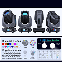 Usine directe 260w 9r faisceau lumière principale mobile DMX sharpy faisceau 260 lumières de scène à tête mobile