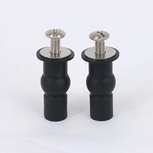 Tornillos de perno de <span class=keywords><strong>bisagra</strong></span> Fijaciones de <span class=keywords><strong>asiento</strong></span> de <span class=keywords><strong>inodoro</strong></span> Fijar tuercas superiores de goma expansibles Tornillos Montaje <span class=keywords><strong>Asiento</strong></span> Hardware Kit de piezas de repuesto - Product Image 2