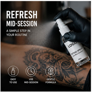 Carefully Formulated Mild Tattoo Balm, complete net <b>weight</b> range and regular outer sizes, OEM brand logo care gel - Product Image 1