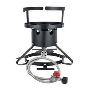 Friggitrice a Gas Portatile con Singolo Bruciatore, Pentola in Alluminio da 30 Litri, Leggera per Campeggio e Cucina all'Aperto - Product Image 2