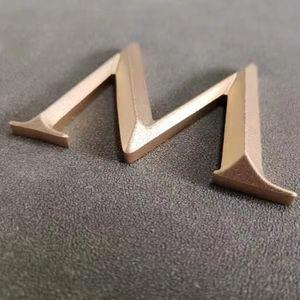 Fabrika sıcak satış alüminyum olmayan ışıklı harfler düşük fiyat özelleştirmek 3D katı mağazası mektup işaretleri dekorasyon ışıklandırma - Product Image 1