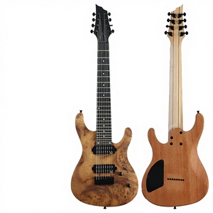 <span class=keywords><strong>Guitare</strong></span> électrique 8 cordes 39 pouces en érable avec finition mate, modèle professionnel pour étudiants, conçue pour la performance, design Ogumi - Product Image 1
