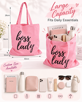 Sac fourre-tout en toile JC BASIC multicolore avec logo personnalisé, ouverture supérieure, fond spacieux, durable, réutilisable, vente en gros, promotionnel, pour la vente au détail
