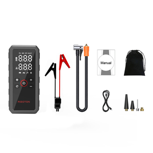 Démarreur de voiture haute capacité 6000 mAh avec compresseur d'air 150 PSI, booster de batterie portable d'urgence avec lumière LED pour véhicules - Product Image 6