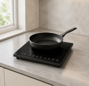 Cocina de Inducción Cuadrada de Lujo Ligero y Alto Valor, de un Solo Quemador, Manual, Portátil, para Exteriores y Hogar, Impermeable, para Hotpot y Frituras, de Bajo Consumo Energético - Product Image 1