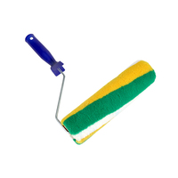 Mini rouleau de peinture professionnel de 9 pouces brosse de rouleau de peinture murale acrylique avec peinture de maison de qualité industrielle