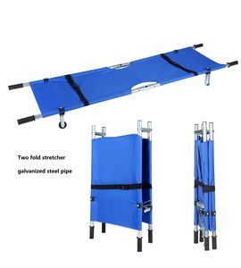 Tandu Pasien Lipat Portabel dari Aluminium Alloy 2 Lipatan Peralatan Medis Darurat Perlengkapan Rumah Sakit - Product Image 5