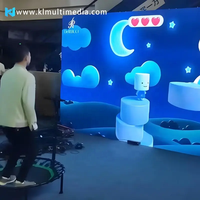 3D Kinect Juegos interactivos Sensor de movimiento Proyección de vídeo Immersive AR Game Proyector Body Motion para niños y actividades de eventos