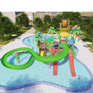 Équipement de parc aquatique pour usage résidentiel de qualité supérieure en gros, toboggan aquatique en fibre de verre pour l'extérieur et l'intérieur, toboggans de piscine - Product Image 5