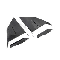Nouveaux canards en fibre de carbone pour Lamborghini Huracan LP610 LP580, amélioration du pare-chocs avant avec découpes pour l'échappement et clips inclus