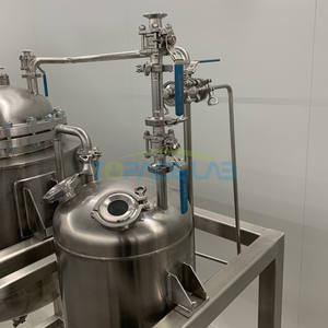 Chaqueta de temperatura controlada de acero inoxidable con reactor de cristalización de alta calidad Topace, sistema de agitación de filtración automatizado - Product Image 6