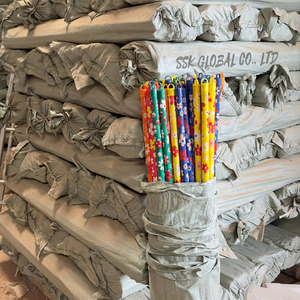 Ensemble balai et pelle portables écologiques en plastique fabriqués au Vietnam avec poils à dents et manche en plastique pour le nettoyage des meubles et de la maison - Product Image 5