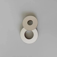 PZT-4 PZT-8 kustom cincin keramik piezoelektrik transduser PZT Washer