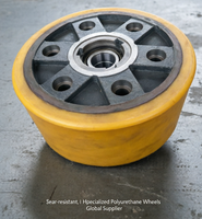 HY 285 X100 mm Référence HY 4021574 MR16-BR / MR16-N / MR16-HD / MR20 Roue de charge solide en polyuréthane durable