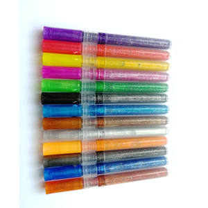 Marqueurs à paillettes, stylos à dessin, à base d'eau, parfaits pour le papier, les affiches, les cartes de vœux et les cartes-cadeaux - Product Image 4