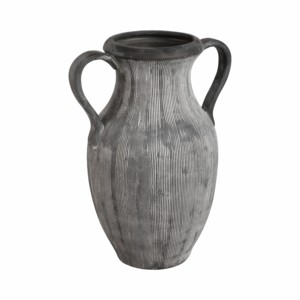 Vaso a Forma di Brocca con Superficie Scanalata, Decorazione Moderna per la Casa, Vaso in Ceramica Scultoreo per Soggiorno - Product Image 3