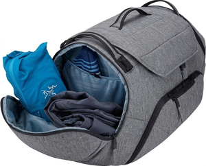 กระเป๋าเดินทางแบบดัฟเฟิลและกระเป๋าใส่รองเท้าบูทขนาด 80 ลิตร สำหรับสกี สโนว์บอร์ด ท่องเที่ยว พร้อมช่องจัดเก็บของ ช่องใส่ของแบบนุ่มสำหรับแว่นตาและหมวกกันน็อค - Product Image 4