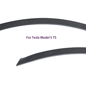 สปอยเลอร์หลังคาร์บอนไฟเบอร์ทรง TS สำหรับรถยนต์รุ่น S ปี 2021-2023 - Product Image 3