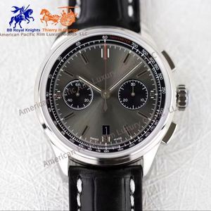 Reloj Mecánico de Doble Esfera Retro Elegante de Calidad 5A para Hombre con Correa Impermeable, Tiempo Preciso, Cristal de Zafiro, Estilo Breitling - Product Image 2