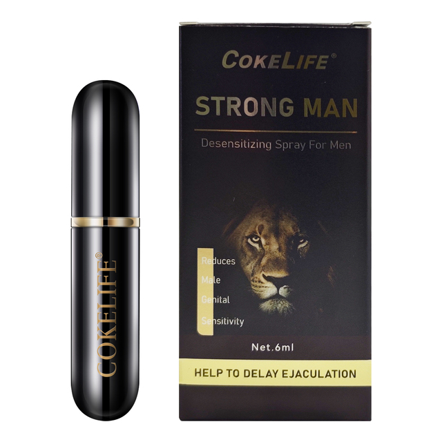 Hot Sale OEM ODM Custom 6ml Men Natural Plant Desensitizing Delay Spray Adult Intimate Care Product
