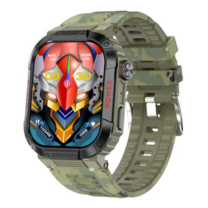 Reloj inteligente para deportes al aire libre TK25 Pantalla de 2,02 "IP68 Asistente de voz resistente al agua BT Call Men 2024 Reloj Smartwatch Fitness Tracker - Product Image 5