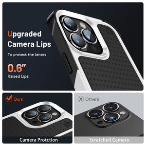 Protezione 360 nero bianco antiurto Anti-caduta TPU + custodia per telefono per <span class=keywords><strong>iPhone</strong></span> <span class=keywords><strong>11</strong></span> 12 13 14 15 16 <span class=keywords><strong>Pro</strong></span> <span class=keywords><strong>Max</strong></span> - Product Image 5