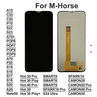 Écran tactile de remplacement LCD pour téléphone M-Horse A14 A35 A17 Hot40 Pro Plus Note60, vente chaude