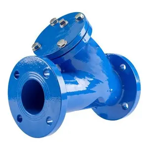 WESDOM-Sieb für Wasser leitung DIN/BS DN100 PN16 Filter aus duktilem Gusseisen und Sieb ventil und Filter zu geringeren Kosten