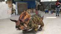Statue de dinosaure robot animatronique intelligente de nouvelle conception 2026 pour le plaisir
