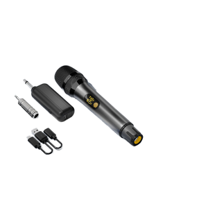 Microphone sans fil rechargeable à bande de U à fréquence réglable Microphone <span class=keywords><strong>pratique</strong></span> exquis de vente chaude - Product Image 2
