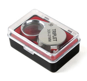 Özel Logo 30X minyatür katlanabilir paslanmaz çelik cep büyüteç katlanabilir 53*21*18mm jeolojik büyüteç OEM desteği - Product Image 5