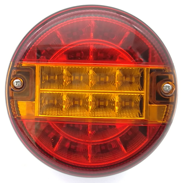 High Quality 5.5 Inch Hamburger LED Forklift Bus Rear Braking Lamp Truck Trailer Tractors
