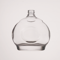 Botol Kaca Embos Permukaan Beku 700ml-1400ml untuk Tequila, Whiskey, Vodka, Wine & Brandy dengan Logo Kustom Tersedia