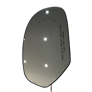 LED Rearview Mirror Irregular Shape <b>Touch</b> <b>Switch</b> Home Use Left And Right ABS Material Modern Design - Product Image 1