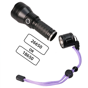 Nueva llegada <span class=keywords><strong>Ultra</strong></span> Violet 51 LED 395nm UV antorcha linterna USB recargable con 26650 batería aire acondicionado Detector de fugas - Product Image 4