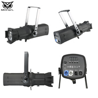 Projecteur LED COB DMX 200W blanc chaud/froid en plastique pour scène, théâtre, studio de télévision et spectacles