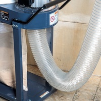 Tuyau flexible corrugué en PVC transparent renforcé avec une spirale en fil d'acier pour l'extraction de poussière, tubes en plastique
