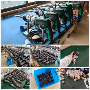 3600W haute qualité en plastique extrudeuse à main Machine à souder HDPE géomembrane air chaud extrusion <span class=keywords><strong>soudeuse</strong></span> OEM acceptable - Product Image 4