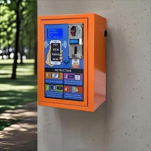 Nueva máquina expendedora de autoservicio que funciona con monedas, máquina expendedora <span class=keywords><strong>WiFi</strong></span>, agregar cable de carga, distribuidor automático, punto de acceso - Product Image 6