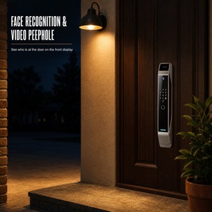 Cerradura Inteligente para Puerta con Cámara, Huella Dactilar, Contraseña, Acceso WiFi, Seguridad Digital para Puerta Principal - Product Image 2