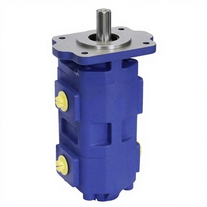 Pompe à engrenages hydraulique double tandem HUAMAO en fonte bleue haute pression pour excavatrice, chargeuse, construction 1 - Product Image 3