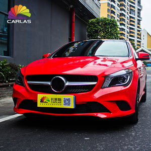 <span class=keywords><strong>Film</strong></span> de changement de couleur de carrosserie personnalisable OEM/ODM en PVC de qualité supérieure Carlas 1,52*16m, couleurs bonbons, pour un look de voiture neuf et frais - Product Image 1