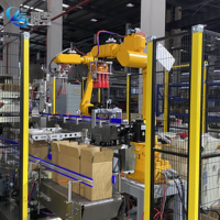 Machine d'emballage de cartons entièrement automatique pour bouteilles/boîtes, machine d'emballage de cartons, ligne d'emballage de boissons